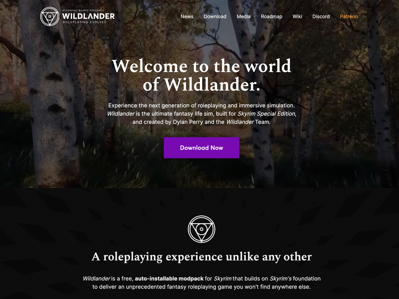Screenshot detail for project Wildlander