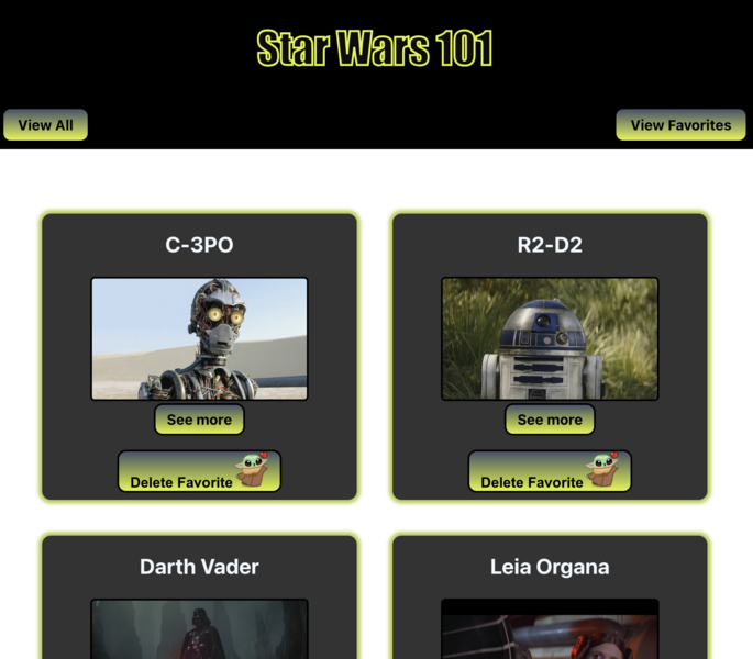 Screenshot thumbnail #3 for project Star Wars 101